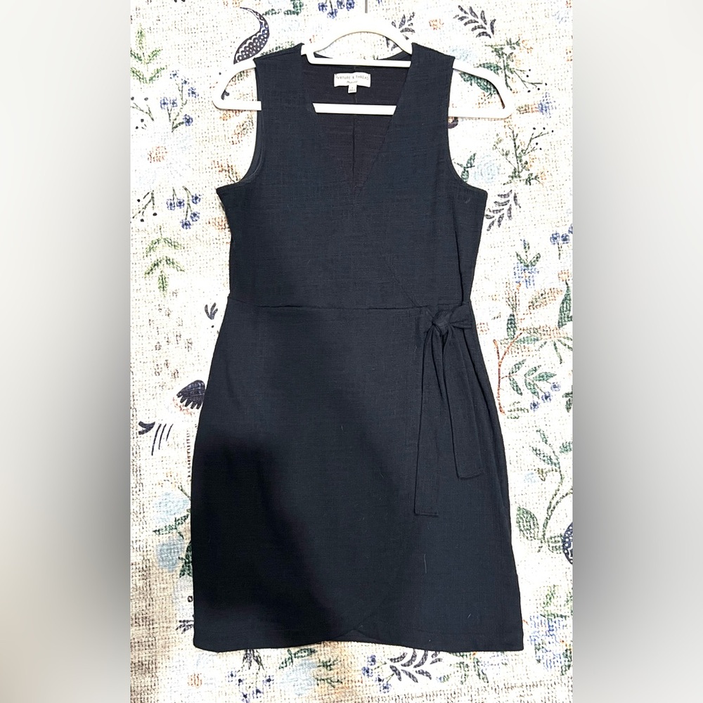 Madewell navy mini dress size S